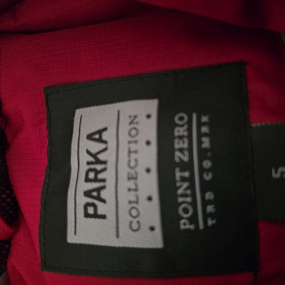 Point Zero Red Parka Jacket - Picture 3 of 15